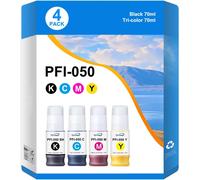 ChenQuanSarl-Pfi050 Pfi-050 Cartouche D'Encre Compatible Pfi050 Pfi-050 Pfi 050 Pigment Remplacement Pour Canon Imageprograf Tc-20 Tc-20M