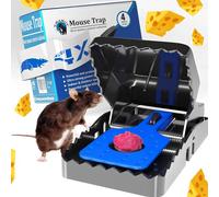 ChenQuanSarl-Piege A Souris 4 Grand Professionnel Réutilisable Puissantes Piège À Rats Pour Intérieur Et Extérieur Piège À Souris Efficaces Protection Complète Contre Les Rats Et Rongeurs Petits