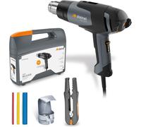 ChenQuanSarl-Pistolet À Air Chaud Hg 2120 E Kit D'Électricien, 2200 W, Décapeur Thermique 80-630°C Incl. Dénudeur, Buse Réflectrice, Gaine Thermorétractable
