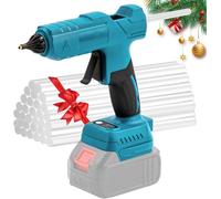 Chenquansarl-Pistolet À Colle C , Pistolet À Colle Sans Fil 200w Pour Batterie Makita 18v, Pistolets À Colle Électriques Avec Interrupteur Marche/Arrêt, Inclus 42 X 11 Mm Bâtons De Colle (Sans Batter