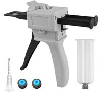 Chenquansarl-Pistolet À Colle Époxy, 50 Ml, Pistolet Doseur Pour Mélanger 1 1 Et 2 1 Pistolet À Colle Époxy, Poignée De Colle Mélangée, Pistolet Doseur Dentaire, Matériau De Moulage Pour Cartouche Ép