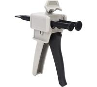 Chenquansarl-Pistolet À Colle Époxy Ab 50 Ml Mixte Universel 1 1 Application Adhésive Poignée Outil Mélangeur Universel À Deux Composants Pistolet À Colle Mélangeur