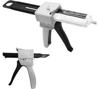 Chenquansarl-Pistolet Doseur Ab De 50 Ml - Rapport 1 1/1 2 - Pistolet Manuel De Mélange Et De Do Époxy Ab, Mélangeur Statique, Buse De Mélange, Pour Extruder De Colle À Deux Composants Avec Une Spéci