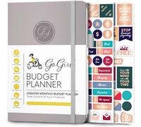 Chenquansarl-Planificateur De Budget - Planificateur Financier Mensuel Agenda Livre De Budget. Journal De Suivi Des Dépenses Pour Contrôler Votre Argent. Non Daté - 13.5x19cm, Durée De Vie 1 An - Gri