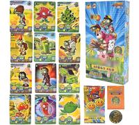 Chenquansarl-Plant Zombies Carte Animée, 240pcs Cartes À Collectionner Anime Carte Postale Édition Collector D'honneur Coffret De Trading Card Anime Card Packs Enfants Cartes Games Pour Les Amateurs