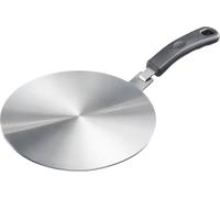 Chenquansarl-Plaque D'adaptation À Induction - Plaque D'adaptation Pour Cuisinière À Induction Pour Faire Des Ustensiles De Cuisine Conventionnels À Induction - Plaque Avec Poignée - Inox Ø 24 Cm