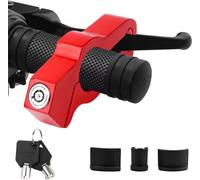 Chenquansarl-Poignée De Guidon De Moto Verrouillage Du Guidon De Moto Verrou De Frein D'accélérateur Serrure De Poignée Antivol Verrouillage Frein Pour Sécur R Votre Moto Vélo Cyclomoteur Scooter