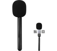 ChenQuanSarl-Poignée De Microphone Sans Fil - Adaptateur Portable - Support De Microphone Pour Rode Wireless Go I/Ii Dji Mic, Adaptateur De Microphone Pour Interviews Youtube Tiktok Vlogging