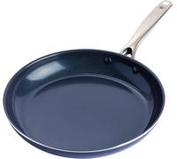 Chenquansarl-Polefrirede28cmavecrevtementantiadhsifrenforcavecdesdiamantssanspfascompatibleaveclinductionrsistanteaulavevaisselleetaufourfetedesperecolorisbleu