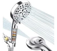 ChenQuanSarl-Pommeau De Douche Haute Pression Avec Tuyau De 1,5 M, Tête De Pulvérisation Réglable, M À Niveau De La Salle De Bain Pour La Maison, 8 Modes De Pulvérisation D'Eau, Installation Facile,