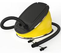 Chenquansarl-Pompe À Pied Puissante De 5 Litres Pour Tous Les Objets Gonflables, Pompe À Pied Manuelle Légère Et Compacte Pour Matelas Gonflable, Pompe À Pied Pour Matelas Gonflables Avec 2 Buses, Po