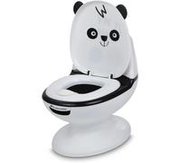 Chenquansarl-Pot Bébé Toilette, Siège D'apprentis De La Propreté, 1-4 Ans, 0-20 Kg, Pare-Éclaboussures, Vrai Son De Chasse D'eau, Cuvette Amovible, Facile À Nettoyer, Panda