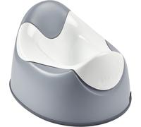 Chenquansarl-Pot D'apprentis Bébé Ergonomique, Poignées De Préhension Sur La Cuvette, Joint Antidérapant, Hygiénique, Facile D'entretien, Made In France, Light Mist