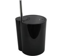 Chenquansarl-Poubelle & Porte Balai Pp 6l Sun & Moon Noir