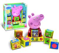 ChenQuanSarl-Pp12 Jouet Alphabet Phonique Peppa Pour Enfants ¿ Apprentis Interactif Et Développement De L'Enfant, Phonique, Alphabet, Orthographe, Vocabulaire Et Reconnaissance ¿ Comprend 4 Activités