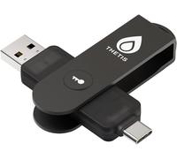 ChenQuanSarl-Pro Fido2 Clé De Sécurité, Clé De Sécurité Nfc Fido 2.0 À Authentification À Deux Facteurs, Deux Ports Usb De A Et De Type C Pour Hotp Sous Windows/Macos/Linux, Gmail, Facebook,Dropbox,G