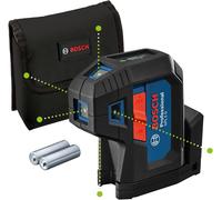 ChenQuanSarl-Professional Laser 5 Points Gpl 5 G (Laser Vert, Portée JusquÀ 30 M, Housse)