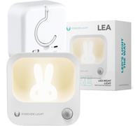 Chenquansarl-Pure Flc-10 Lea Pir Veilleuse Led En Forme De Lapin Blanc 500 Mah