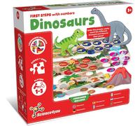 ChenQuanSarl-Puzzle Dinosaures Pour Enfants - Jeu Éducatif À Partir De 3 Ans Avec 55 Disques Dinosaures, Puzzle Dinosaure Pour Enfants De 3 Ans