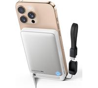 Chenquansarl-Qi2-Certificat 30w Batterie Externe, 10000mah Magnetique Power Bank, Charge Rapide Powerbank Travel Essentials, Batterie Portable Mince Compatible Avec Iphone 16 15 14 13 12 Pro , Blanc