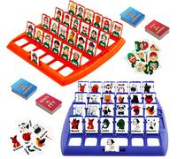Chenquansarl-Qui Est-Ce,Jeu De Société Classique,Famille Drôle Jeux De Devinettes,Pour Famille Parents Enfants Jeux,Enfants Cadeau (Version Angla )