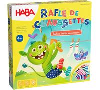 Chenquansarl-Rafle De Chaussettes Édition Anniversaire ¿ Jeu Familial À Partir De 4 Ans ¿ Comprend De Véritables Chaussettes Et Des Figurines En Bois ¿ Édition Spéciale 20 Ans ¿ 2011722002