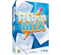 Chenquansarl-Rebus Mix - Jeu De Société Coopératif - Jeu D' - Amusant, Drôle Et Rapide - Idéal Entre Amis Et En Famille - Dès 8 Ans - 4 À 14 Joueurs - Dessin Et Déduction Lubee