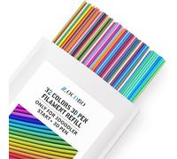 ChenQuanSarl-Recharge De Filament 3D 32 Couleurs Pour Stylo 3Doodler Start + Stylo 3D, Filament Pcl Basse Température D'Impression De 2,5 Mm, 5 Pièces De Chaque Couleur, 15 Cm X 5 Pièces, Total 160 P