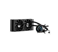 ChenQuanSarl-Refroidisseur Eau Pour Processeur Aio, Refroidisseur Liquide Pc Avec 2 Ventilateurs Et Pompe Pwn 120 Mm, Écran Lcd 1,8'', 2200 Tr/Min, Compatible Avec Intel 115X/1366/2011/1700/1200, Amd