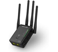 ChenQuanSarl-Repeteur Wifi, Amplificateur Wifi Double Bande Ac1200, Pr En Charge Du Répéteur Wifi / Routeur Wifi / Mode Point D'Accès Sans Fil, Avec 2 Ports Ethernet, Wps, Led (M À Niveau)