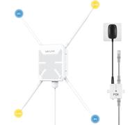 ChenQuanSarl-Repeteur Wifi Exterieur Puissant Avec Antenne Wifi Longue Portée(Amélioration De L'Étanchéité) Ac1200 Amplificateur Wifi - Outdoor Poe Répéteur Wifi Extérieur- Les Grands Espaces Éloigné