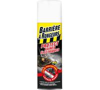 ChenQuanSarl-Résine Protect Gaines Électriques, Contre Rats, Souris, Mulots, Jusqu'Ã 6 Mois, Aérosol 400 Ml, Bargaine400, Noir