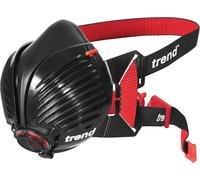 ChenQuanSarl-Respirateur Réutilisable Ml Stealth Dust Mask P3, Apf20 X Wel, Filtres Remplaçables Inclus, Couleurs Assorties (Noir/Rouge Ou Noir/Vert), Taille M-L, Stealth/Ml