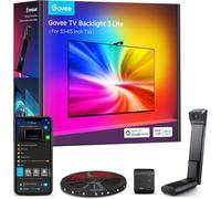 ChenQuanSarl-Rgbic Tv Backlight 3 Lite Avec Correction Fish-Eye Fonction, Synchronisation Pour Tv 55-65 Pouces, Ruban Led Wifi Rgbicw 3,6 M Avec Caméra, Perle De Lampe 4 Couleurs En 1, Contrôle Vocal