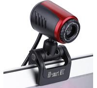 ChenQuanSarl-Richer-R Webcam Usb2.0 Avec Mic, Caméra Web Hd 16Mp 360 ° Pour Ordinateur Pc Ordinateur Portable Pour Skype/Msn, Pr En Charge De Windows 2000 / Xp / Win7 / Win8 / Win10 / Vista Caméra We