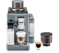 Chenquansarl-Rivelia Exam440.55.G, Machine À Café Grain Automatique, Grains Fraîchement Moulus, Bac À Grains Interchangeable, Carafe À Lait Automatique, 16 Recettes, Écran Tactile Couleur, Gris