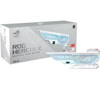 ChenQuanSarl-Rog Herculx Support Pour Carte Graphique Blanc (Hauteur De Support 72-128 Mm, Élément Argb 3D Intégré, Aura Sync, Niveau À Bulle, Blanc)