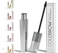 Chenquansarl-Rosegold Goldbrow Mascara Booster Pour Sourcils Plus Epais Allongés. Améliore La Croissance Et La Pousse Des Sourcils - 99% Naturel Fabriqué En France - Sans Hormone Sans Parfum - Vegan
