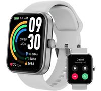 Chenquansarl-S3 Montre Connectée Femme Homme Avec 1.83¿ Écran Smartwatch Ip68 Avec Multiples Fonctions De Santé Et Vie 100+ Modes Sportifs Argenté