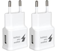 ChenQuanSarl-Samsung15W Chargeur Rapide Pr Usb [2-Pack] Pour Samsung Galaxy S22, S21, S20, S10, S10E, S9, S8, S7, S6, Edge/Plus/Active/A13/A14/A53 5G/Note 5/8/9/10/20 Et Autres Appareils De Charge Ra