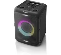 ChenQuanSarl-Sc-B 5E-K Enceinte Portable Avec Bluetooth, Lumières Intégrées, 75W, Usb, Entrée Optique Pour Tv, Entrées Guitare Et Micro Pour Karaoké, Noir
