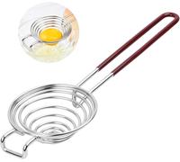 ChenQuanSarl-Séparateur De Jaune D?uf En Acier Inoxydable Séparateur D'Oeufs, Séparateur Blanc De Jaune D'Oeuf Avec Poignée, Extracteur De Blanc D'Oeuf Pour Les ?ufs À La Coque Gadget De Cuisine