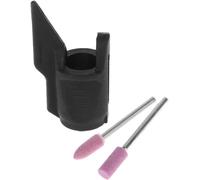 ChenQuanSarl-Sharpener Guide Attachment Kit Adaptateur De Perceuse Pour Tondeuse À Gazon Affûteuse Dremel