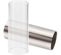 ChenQuanSarl-Slide Guitare, Protection Joint De Doigt Anti-Douleur Pour Slider Guitaren 2 Pièces Guitare Slider,Glass Et Guitar Steel Slide Pour Débutants Et Professionnels Dans La Boîte Pour Basse