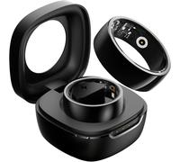 Chenquansarl-Smart Ring Android Fitness Tracker Bague Intelligente Pour Homme Et Femme Bague Intelligente Étanche Avec Podomètre Suivi Du Sommeil Bague Ios Smart Workout Fitness Anneau En Acier Inoxy