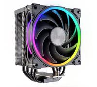 ChenQuanSarl-Soho H4 Plus Refroidisseur De Processeur Rvb Adressable Pour Intel Lga 1700/115X/1200/20Xx Et Amd Am4 Ryzen Avec Ventilateur Pwm Argb 120 Mm, Tdp185W, Ak-Cc4022 01
