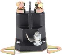 ChenQuanSarl-Solénoïde De Démarreur Solénoïde De Tracteur De Pelouse Noir Compatible Avec Mtd 109946 146154 1753539 Am138497 Solénoïde Universel Solénoïde Accessoire Démarreur(1#)