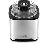 ChenQuanSarl-Sorbetière Srb80, Capacité 2L, 12 W, Inox, 30 À 40 Min De Préparation, Rapide, 30 Tour/Min, Arrêt Automatique, Couvercle Transparent, Bol Amovible