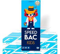 Chenquansarl-Speedbac Kids - Jeu De Société Enfants - Parfait Pour Mettre L' En Famille - 2 À 7 Joueurs - Grand Prix Du Jouet 2024 - A Partir De 7 Ans