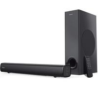 ChenQuanSarl-Stage 2.1 Barre De Son Avec Caisson De Basses Pour Tv, Ordinateur Et Écrans Ultra Larges, Bluetooth / Entrée Optique / Arc / Aux, Télécommande Et Kit De Montage Mural